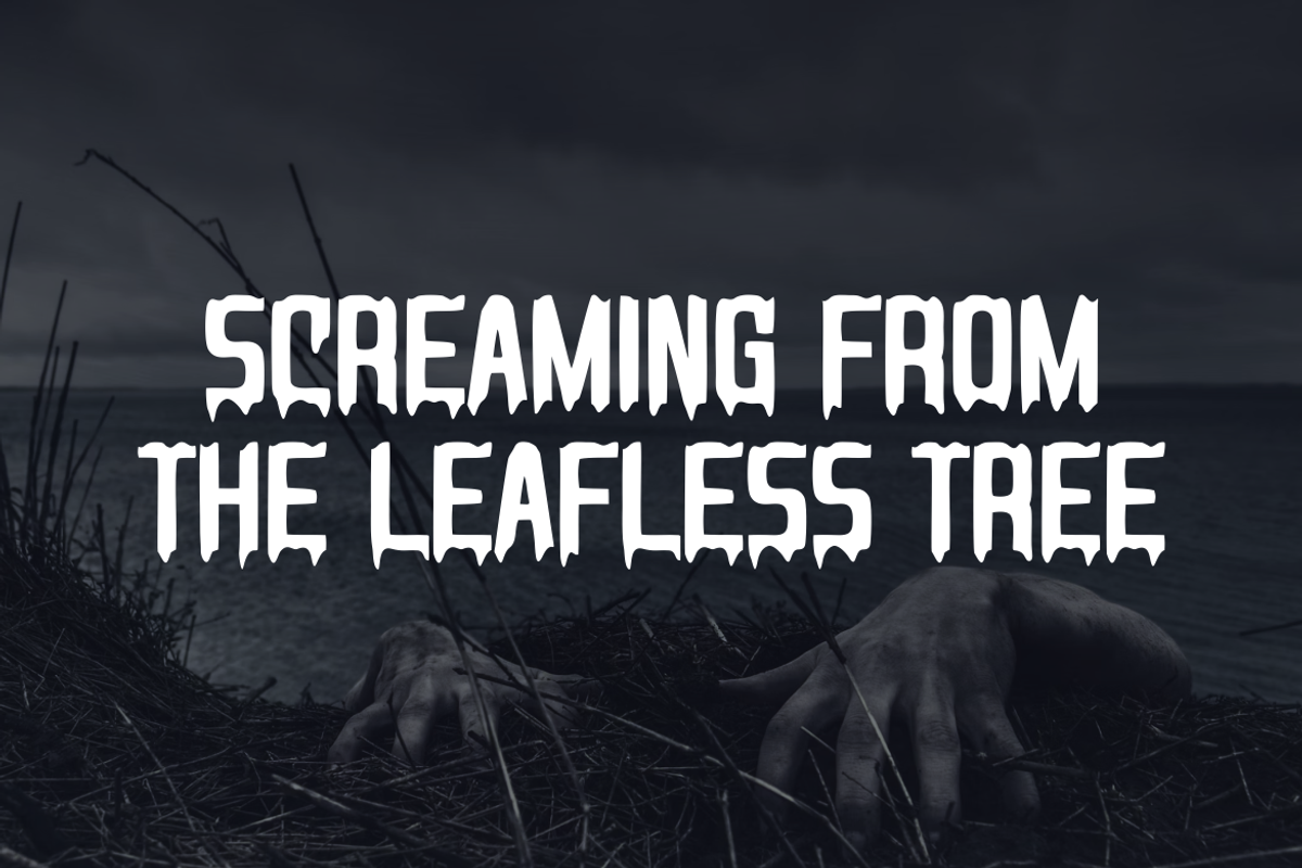 Scary Horror - Font, a Handwritten Font by artchiles_design (Photo 2 of 5)