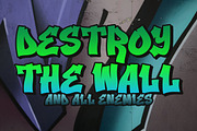 Quick Blast - Bold Graffiti font, a Font by TokoPress (Thumbnail 8 of 10)