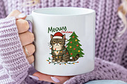 Meowy Christmas PNG, an Illustration by Daily.Designs (Thumbnail 4 of 5)