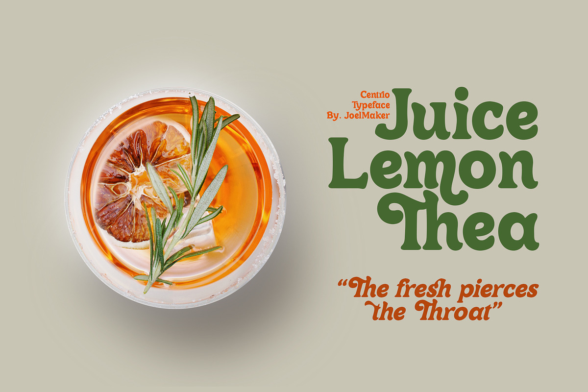 Centrio Typeface, a Sans Serif Font by joelmaker (Photo 16 of 22)