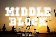 Blockton Varsity, a Slab Serif Font by Dm Studio (Thumbnail 7 of 10)