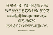 Mythgrove Medieval Display Font, a Serif Font by Letterhend Studio (Thumbnail 5 of 9)