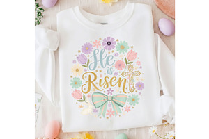 Jesus Png He is Risen Religious Png, an Illustration by Designking