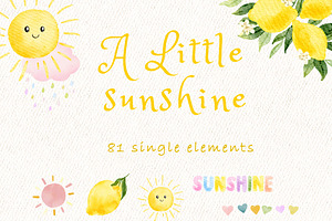 A Little Sunshine Clipart