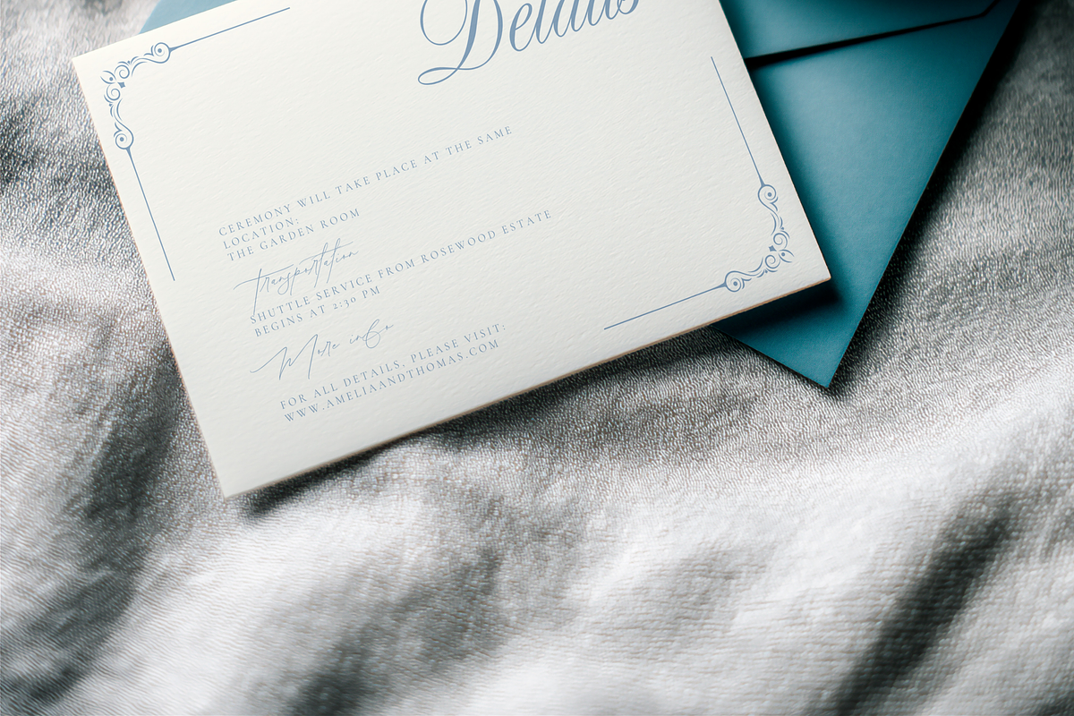 Neutral Gray 3.5x5 RSVP Card Mockup, a Product Mockup by Serenefeeling (Photo 4 of 6)