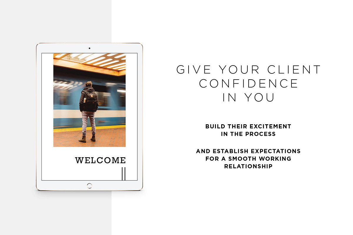 Damen Welcome Template, a Brochure Template by Christie Evenson (Photo 6 of 6)