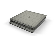 Sony PlayStation Slim (White), an Object 3D Model by Tedi Permana (Thumbnail 5 of 6)