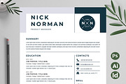 Best Resume Template, a Resume Template by Attractive Resume (Thumbnail 1 of 3)