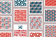 20% OFF! 30 Scandinavian Patterns, a Pattern Graphic by Chus Moreno Studio (Thumbnail 1 of 9)