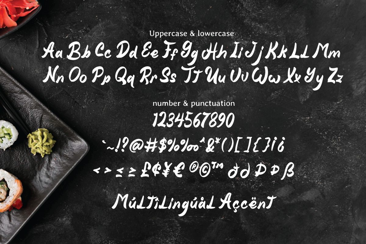 Niagato - Japanese Display Font, a Script Font by Attype (Photo 5 of 8)