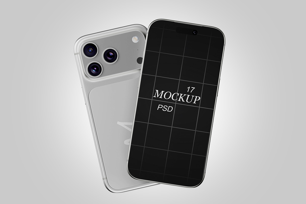 iPhone 17 Pro Max Mockup Set, an iPhone Mockup by pixelmock (Photo 10 of 10)