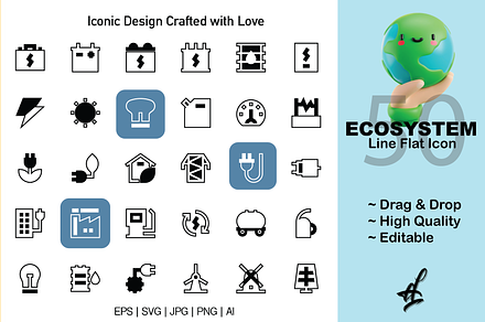Eco System icon collection