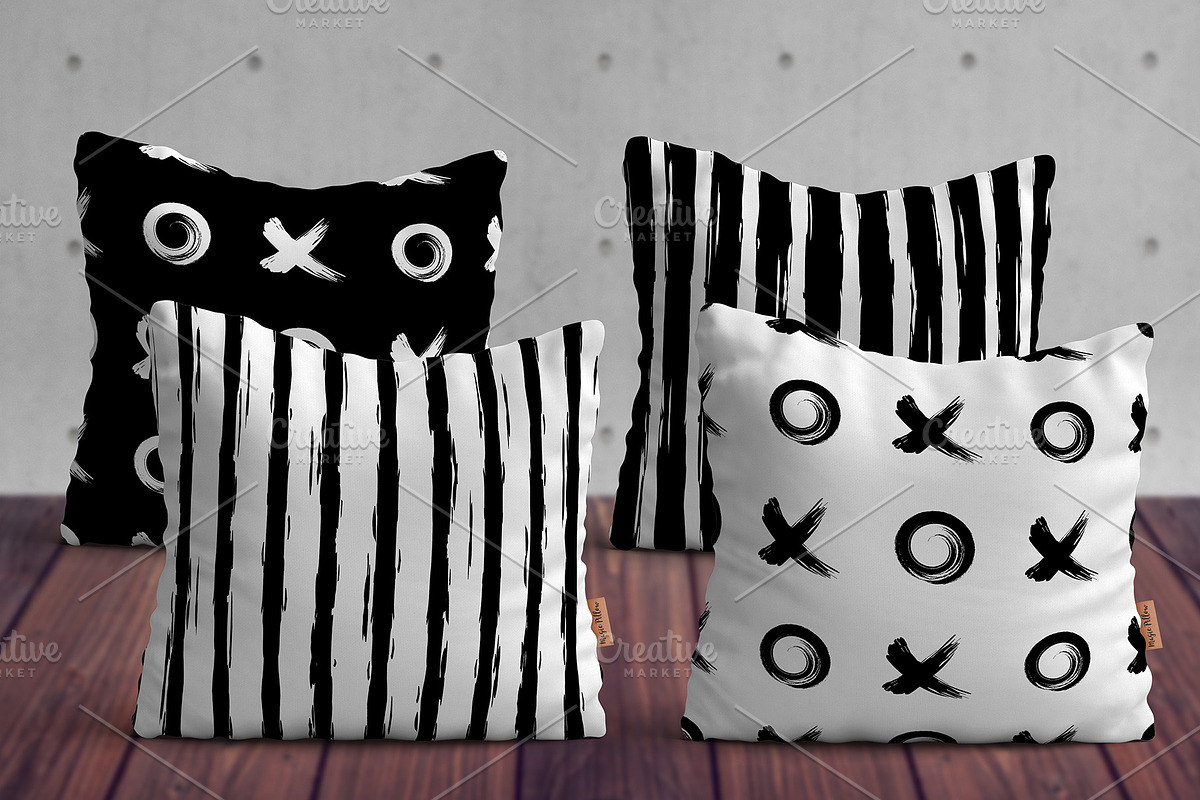 Tic Tac Toe, 28 patterns, a Pattern Graphic by NKTN graphics (Photo 2 of 8)