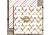 Unicorn Digital Papers & Clipart, a Pattern Graphic by JennyL Designs (Thumbnail 4 of 6)