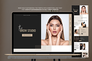 SUTTON |Luxury Beauty Salon Website, a Websites & App Template by Styled Web Shop (Thumbnail 6 of 8)