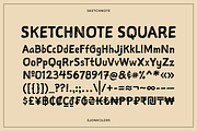 Sketchnote, a Handwritten Font by Delve Fonts (Thumbnail 3 of 7)