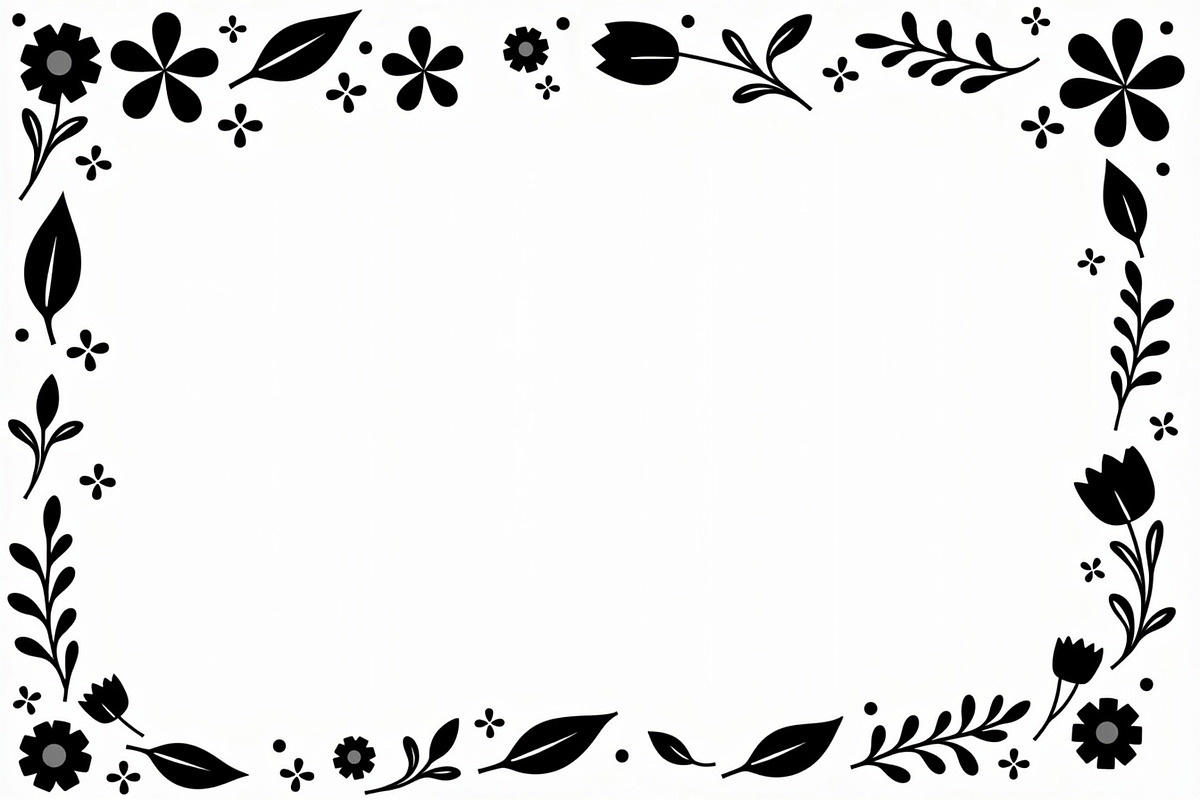 Decorative Flower Frame Bundle, an Illustration by Designs_River (Photo 6 of 10)