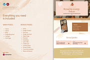 Boho Coach WordPress Template Kit, a WordPress Template by Web Template Market (Thumbnail 2 of 9)