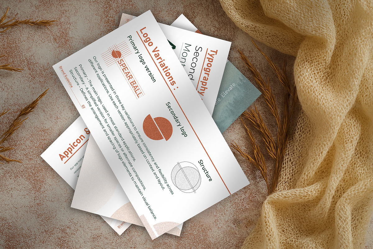 Modern Brand Guideline Template., a Templates & Theme by Mehedi Hasan (Photo 4 of 9)