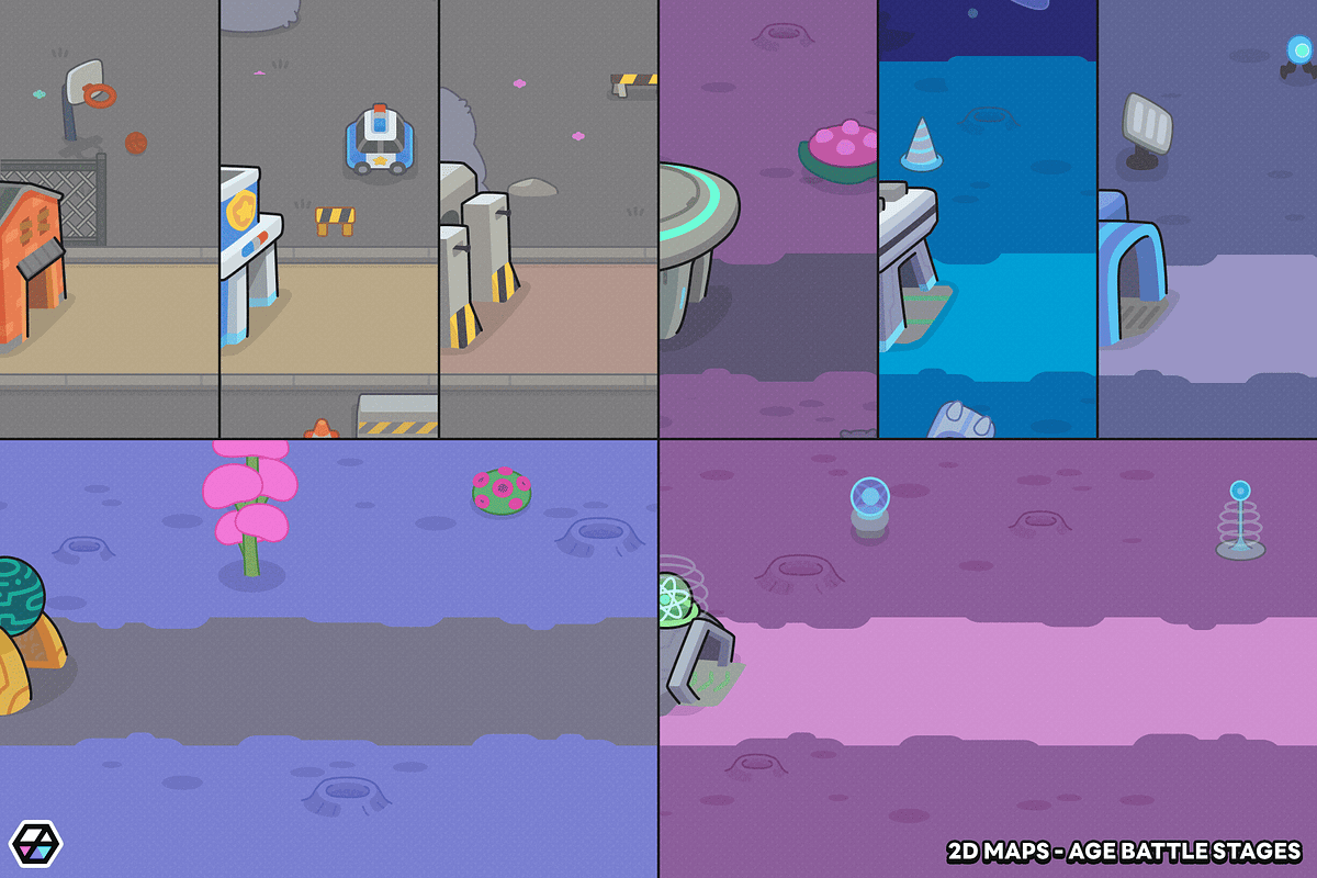 2D Maps - Age Battle Stages, a Background Graphic by LAYERLAB (Photo 4 of 17)