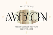 Aveltin Elegant Stylish Serif Font, a Serif Font by Heinzel Std (Thumbnail 1 of 16)