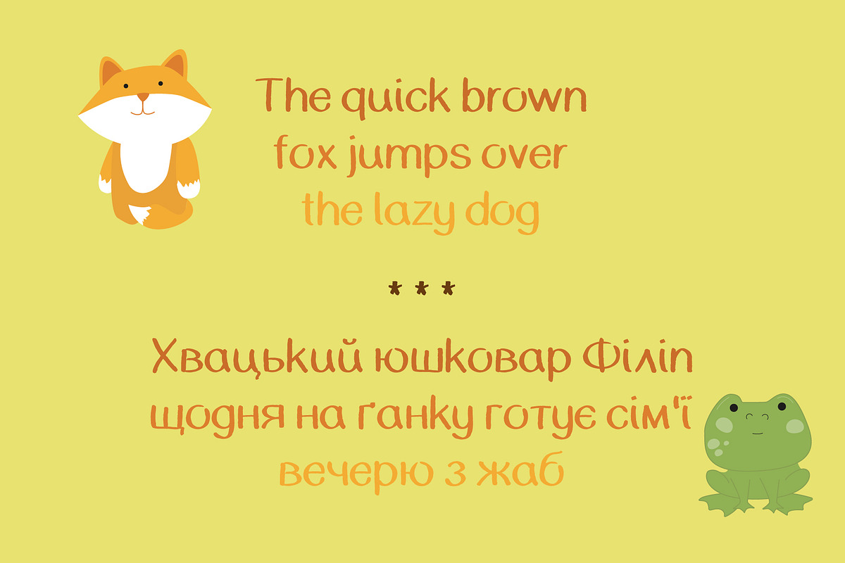 Quicky - fun handwritten font, a Font by Ptashka Design (Photo 4 of 5)
