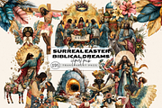 SURREAL EASTER BIBLICAL CLIPART PACK, a Person Illustration by Daring Digies (Thumbnail 1 of 10)