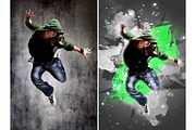 Poster Maker photoshop action, an Action Add-On by Design Forest (Thumbnail 8 of 10)