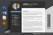 The Resume / CV, a Resume Template by graphicforest (Thumbnail 4 of 7)