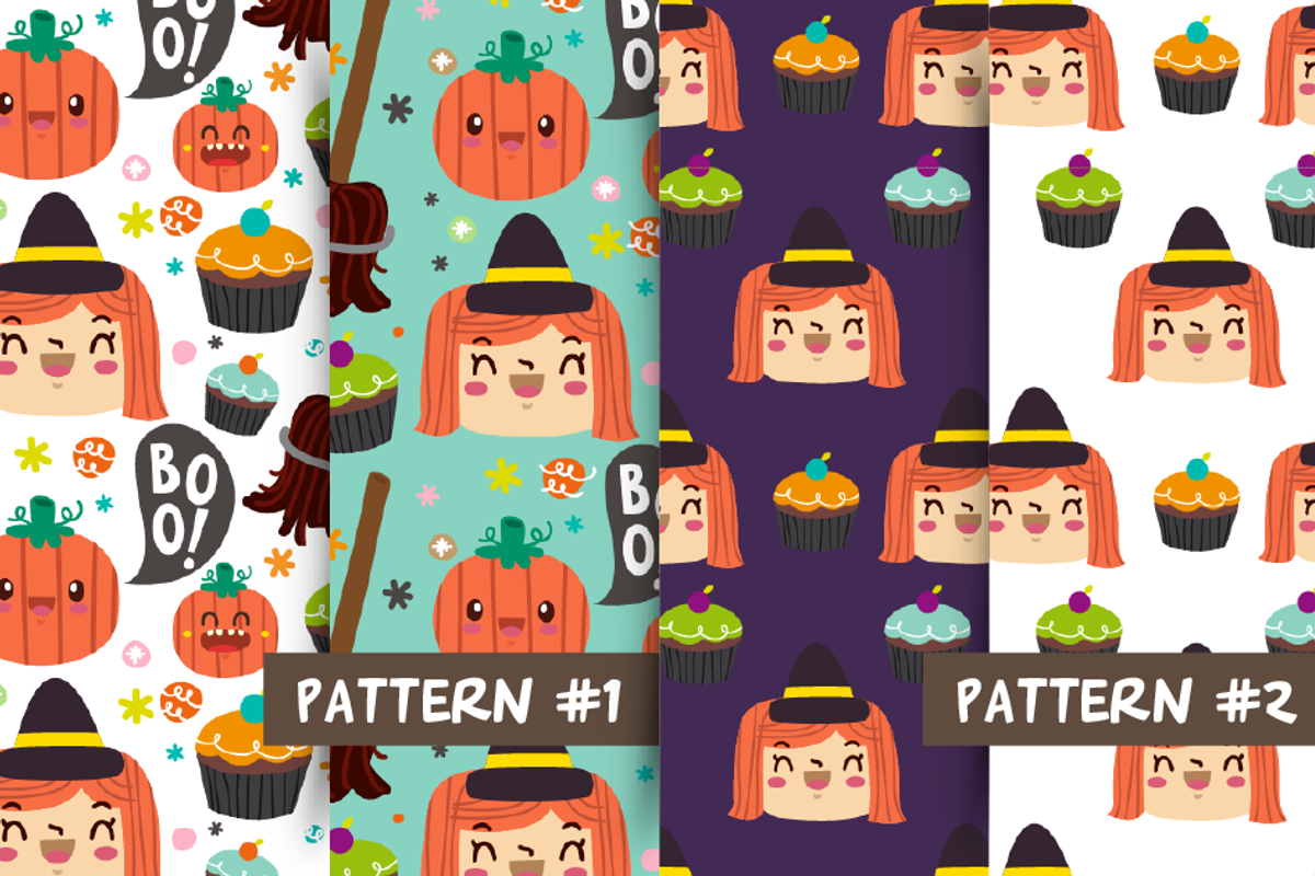 Icons and Patterns//Halloween, a Graphic by himoki (Photo 2 of 8)