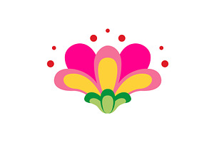 Mexican traditional flower. Ethnic, an Object Illustration by the8monkey