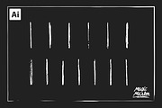 Marker Brushes For Illustrator, a Brush Add-On by AndrewPixel (Thumbnail 4 of 5)