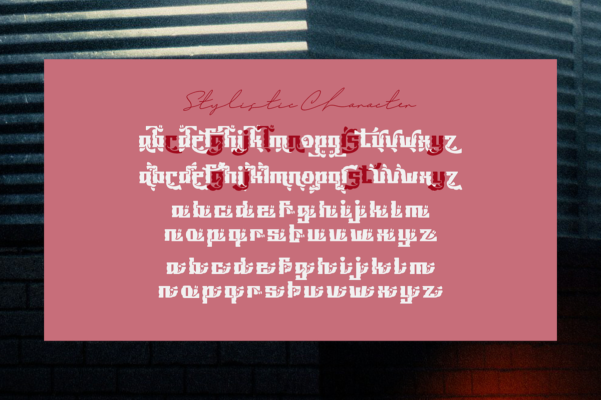 Pockielle - Bold Display Font, a Symbol Font by madeDeduk (Photo 9 of 10)