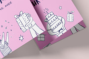 Invitation & Greeting Card Mockup v3, a Packaging Mockup by Illusiongraphic (Thumbnail 15 of 21)