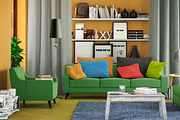 Interior Mock-up, a Product Mockup by IsometricWorld (Thumbnail 2 of 4)