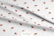 Watercolor Boho Fall Dusty Rose Set, a Decorative Illustration by Carol Lozove (Thumbnail 69 of 74)