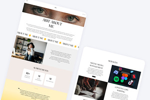 Wix Template For Social Media Manage