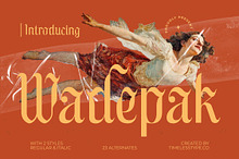 Wadepak Modern Groovy Serif