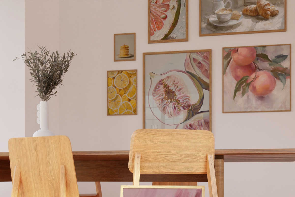 Elegant table treasures. Poster set, a Background Graphic by Lidberia (Photo 7 of 12)