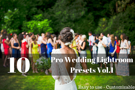 10 Pro Wedding Lightroom Presets
