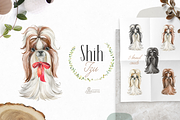Puppy Paws 4. Watercolor Collection, an Illustration by OctopusArtis (Thumbnail 5 of 11)