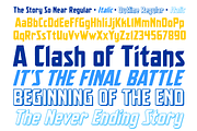 The Story So Far & Near - logo font, a Sans Serif Font by Comicraft Fonts (Thumbnail 3 of 4)