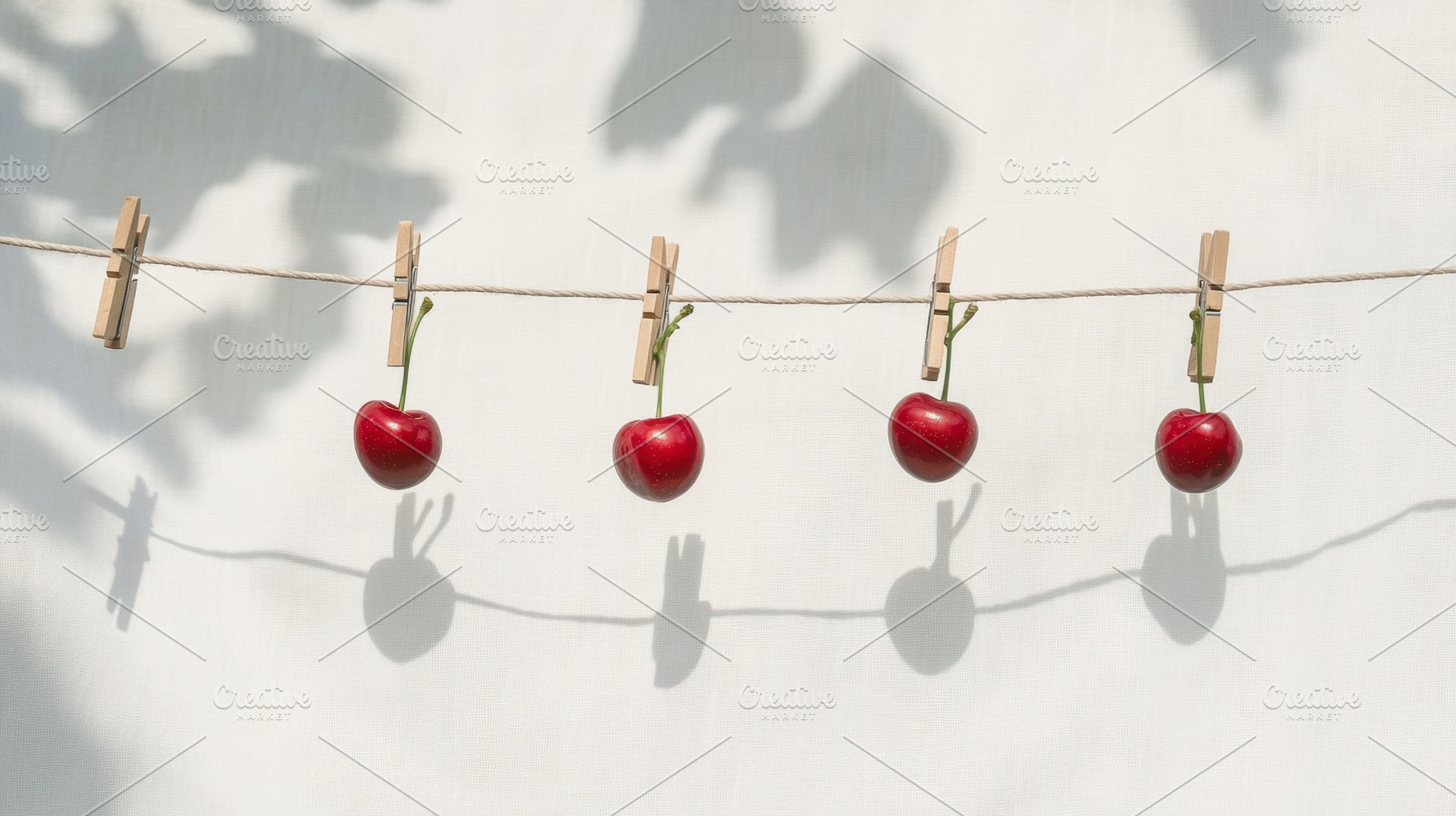 Cherries in sunlight, a Photo by Beautiful things