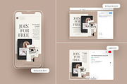 Product Mockup Instagram CANVA PS, a Social Media Template by Eviory (Thumbnail 3 of 12)