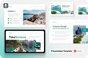Travel & Adventure PowerPoint, a Presentation Template by SquidPixey (Thumbnail 1 of 6)