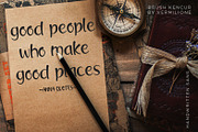 Brush Kencur Hand Written Sans, a Sans Serif Font by Say Studio (Thumbnail 3 of 10)