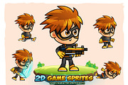 SuperBam 2D Game Sprites, an Illustration by DionArtworks (Thumbnail 1 of 3)