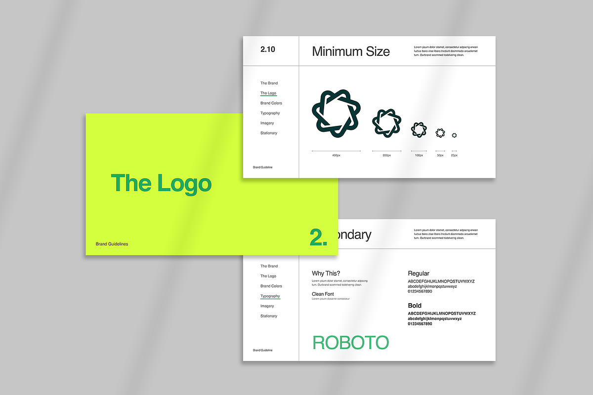Figma - Brand Manual Presentation, a Branding & Logo Template by Templeste (Photo 5 of 5)