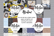 Detective Clipart, a Person Illustration by GlamArtZhanna (Thumbnail 6 of 6)