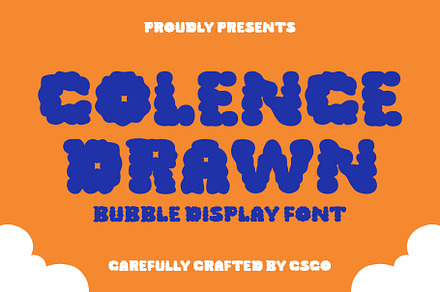 Colence Drawn, a Sans Serif Font by Craft Supply Co.